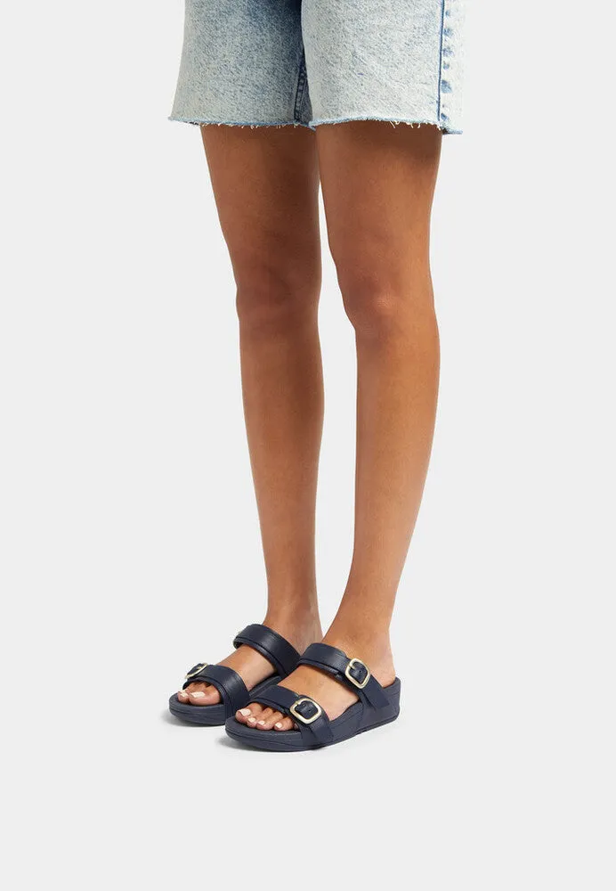 FitFlop LULU Adjustable Leather Slides