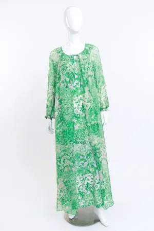 Floral Dress & Duster Set