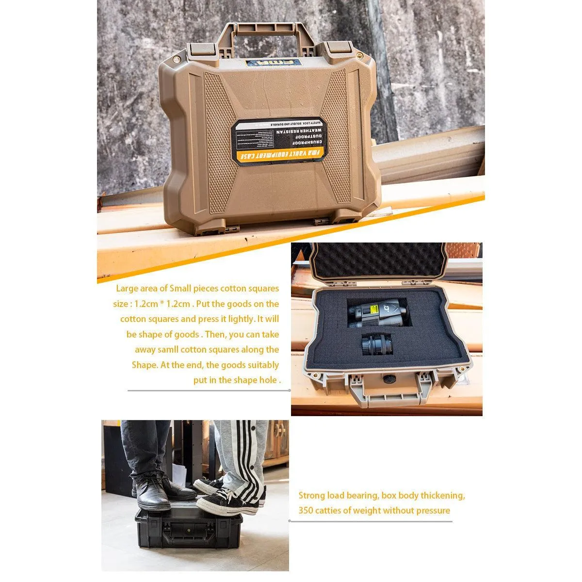 FMA Vault Equipment Case - DE