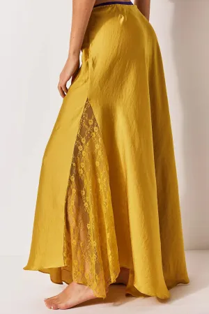 Free People: Make You Mine 1/2 Slip in Bitter Oil