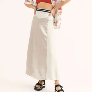 FREE PEOPLE Venus Shine Maxi Skirt