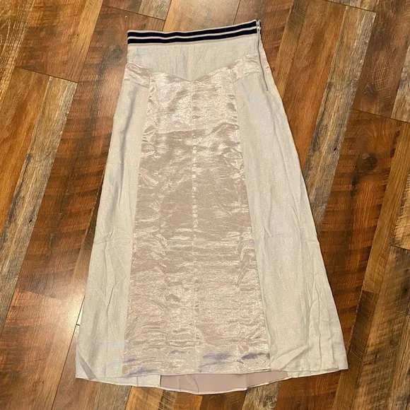 FREE PEOPLE Venus Shine Maxi Skirt