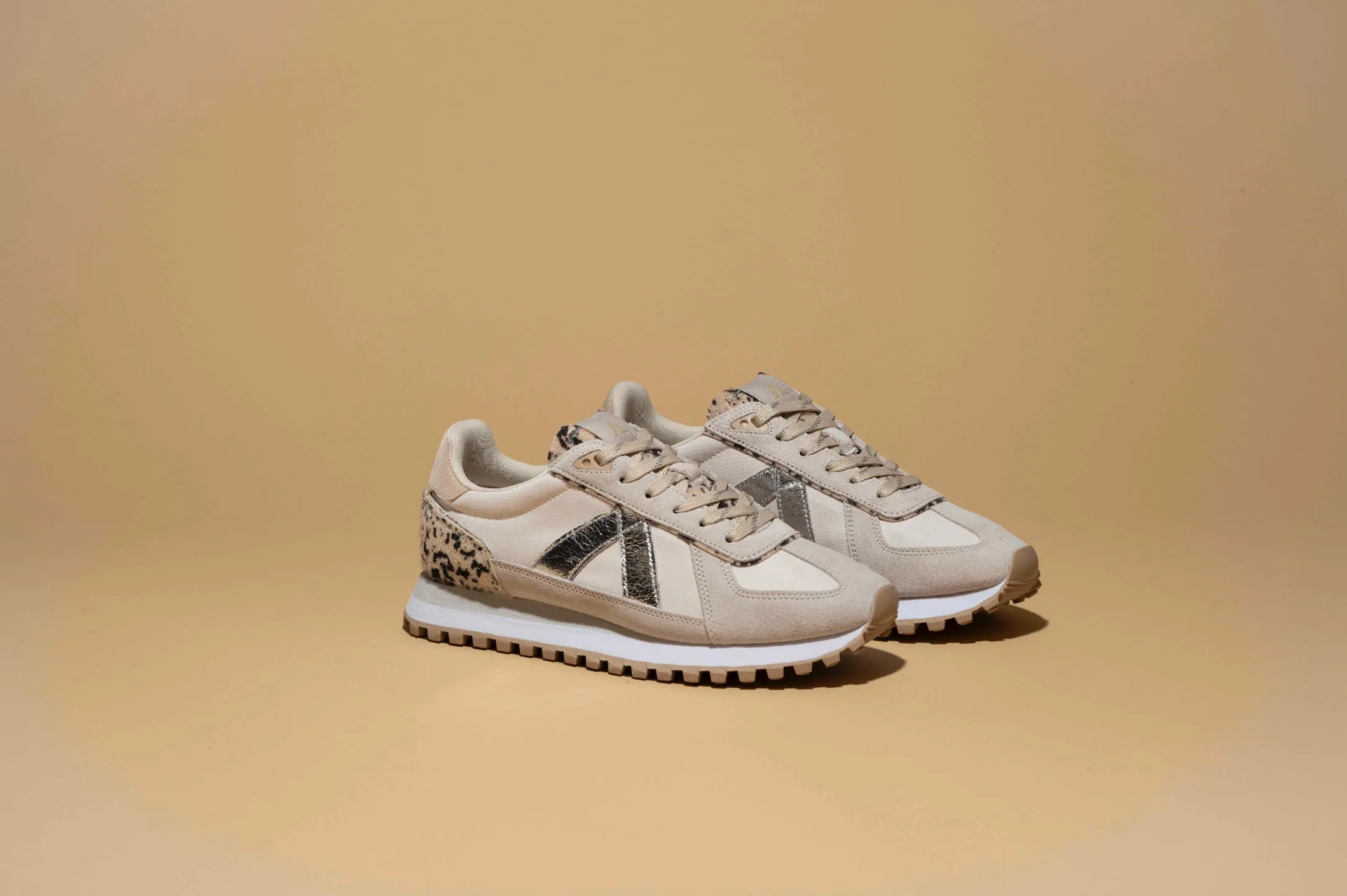 GATE GREY/TAN/ SILVER/PONY-HAIR