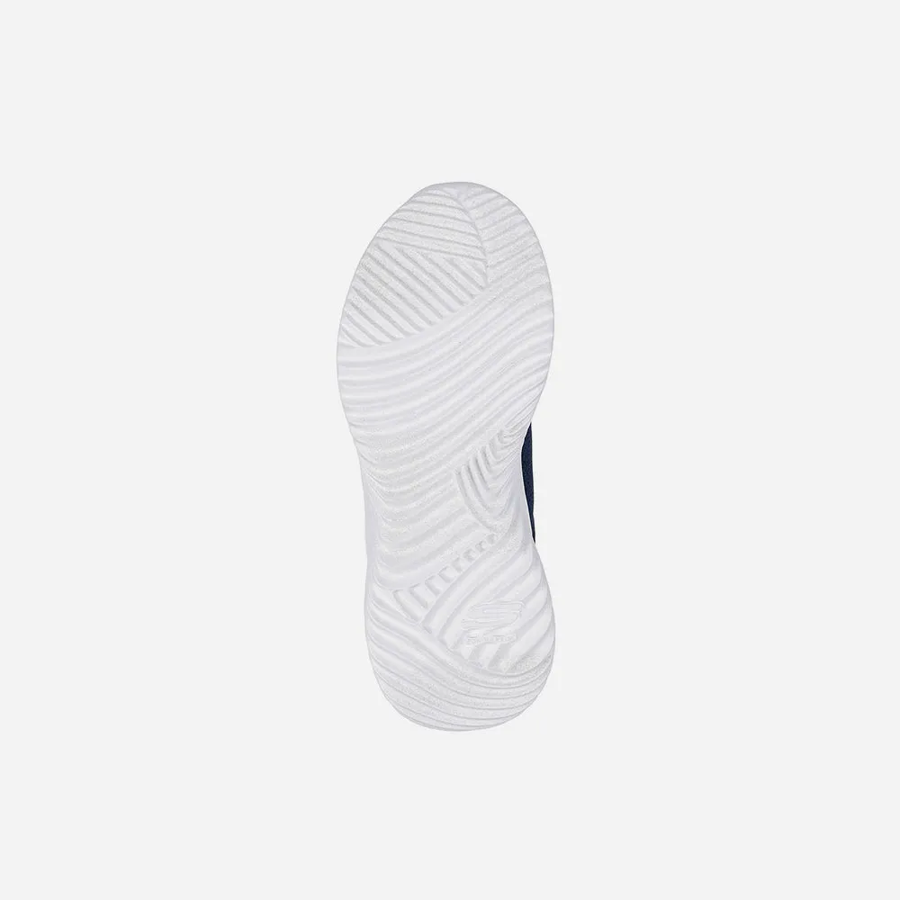 Giày Sneaker Bé Trai Skechers Bounder - Xanh Navy