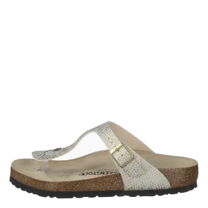 Gizeh Shiny Python Eggshell/gold