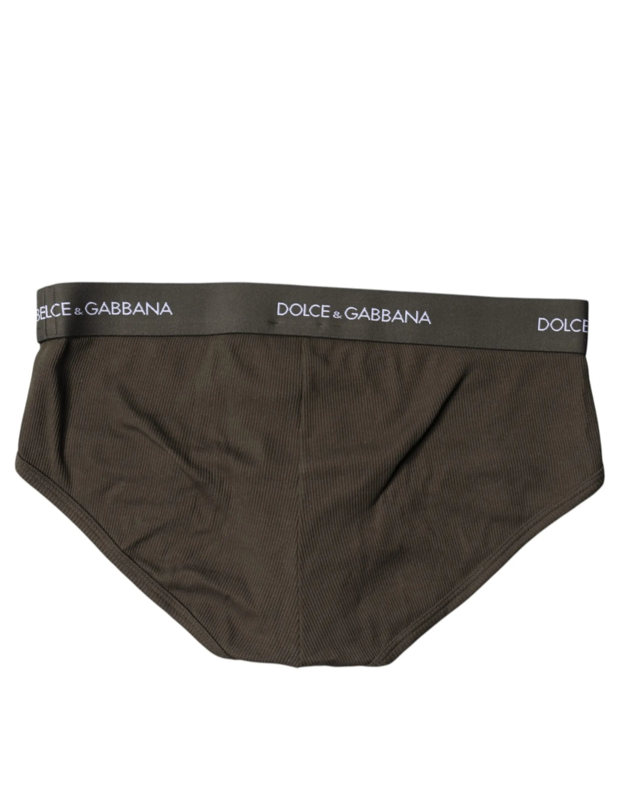 Gray Cotton Men Mid Slip Brief Underwear