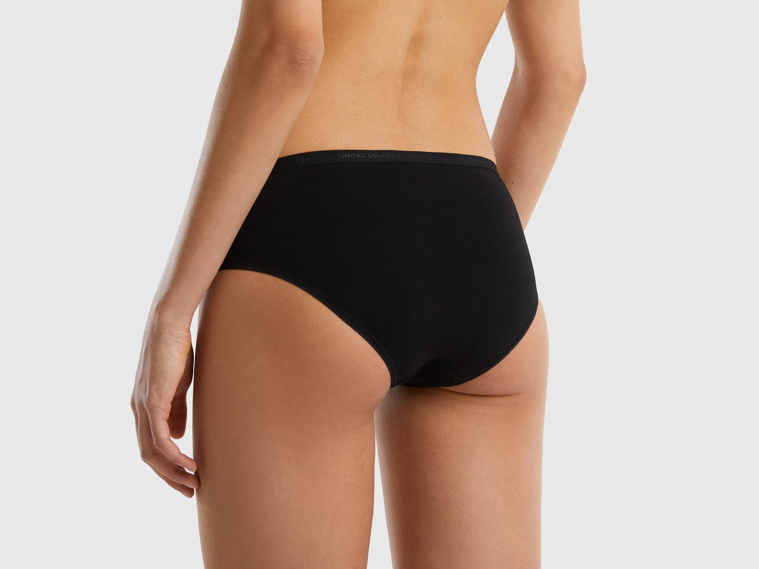 HIGH-RISE UNDERWEAR IN STRETCH ORGANIC COTTON