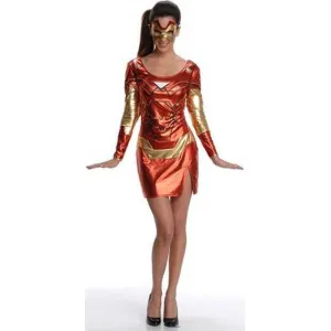 Iron Rescue Sexy Costume Size S
