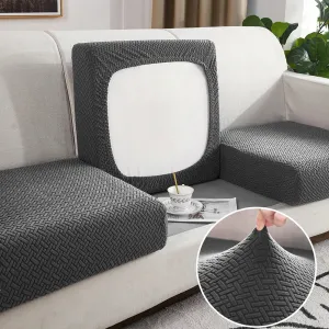 Jacquard Elastic Sofa Seat Cover Stylish Living Room Protection