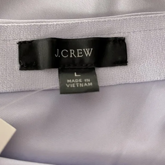 J.Crew Gwyneth slip skirt in Pastel Purple elegant luxury trending