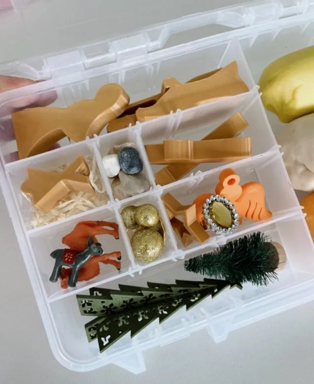 Large Nativity Scene Playdough Kit
