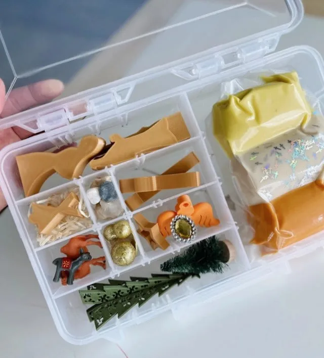 Large Nativity Scene Playdough Kit