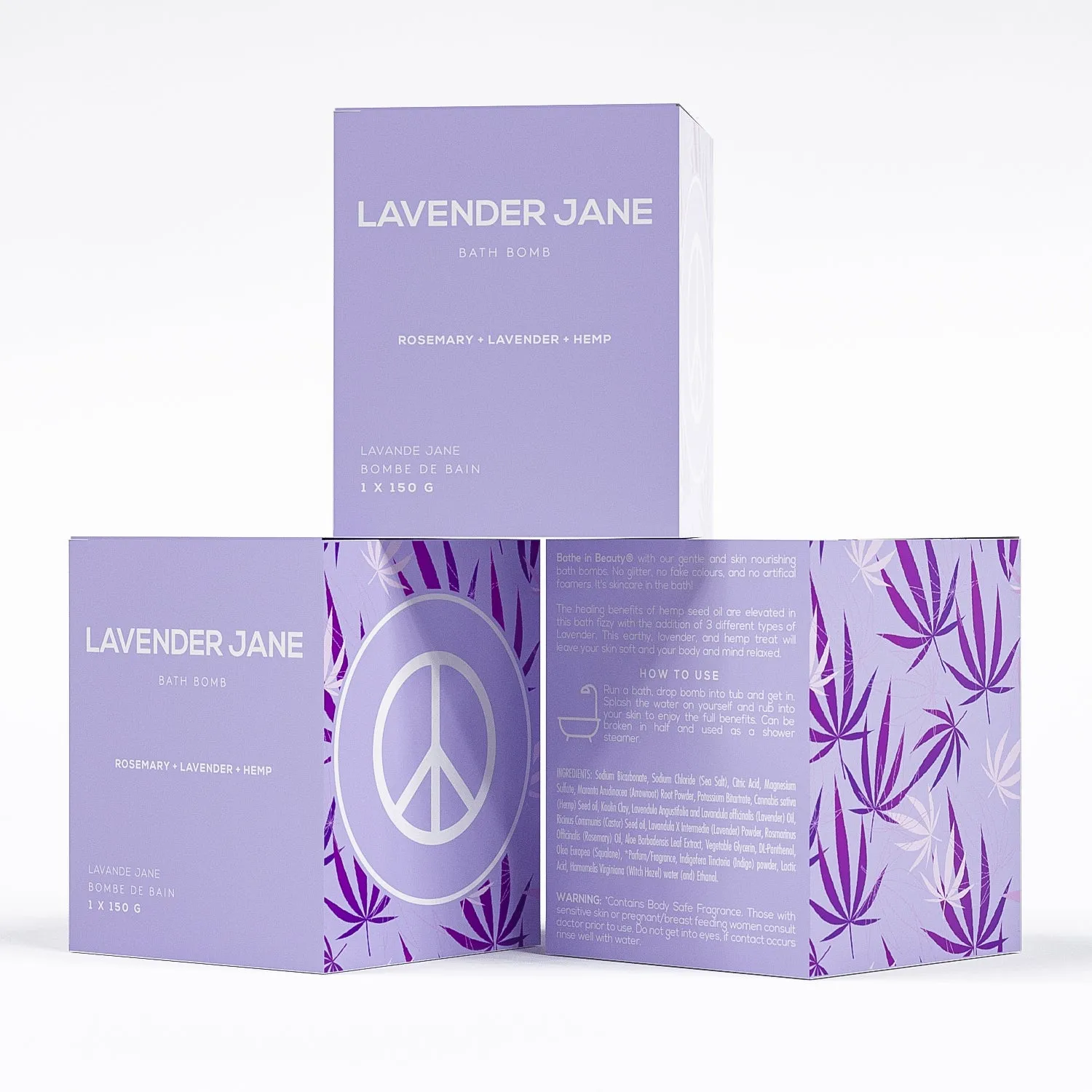 Lavender Jane Bath Bomb