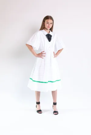 Lea dress (blue checkered)