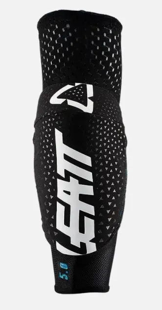 LEATT ELBOW GUARD 3DF 5.0 WHITE/BLACK JUNIOR [2019]