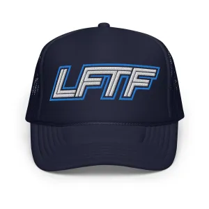 LFTF Logo "Navy" Foam trucker hat