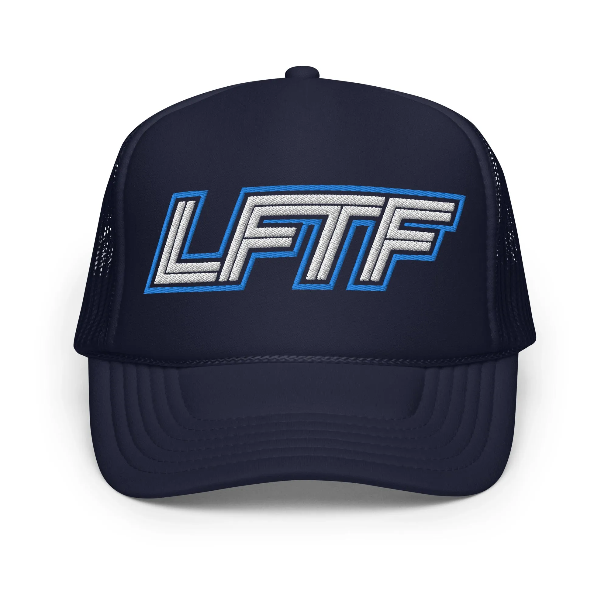 LFTF Logo "Navy" Foam trucker hat
