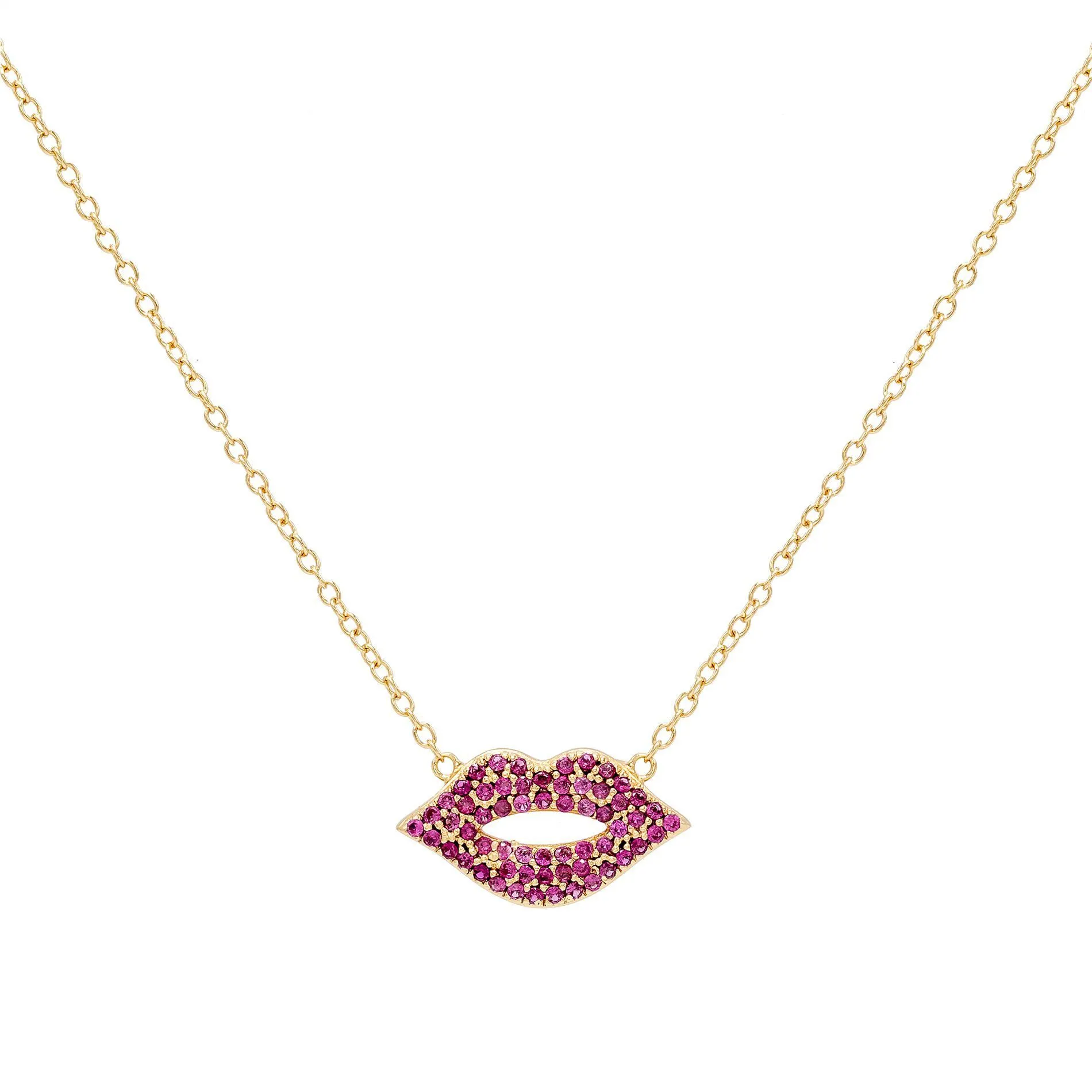 Lips Necklace