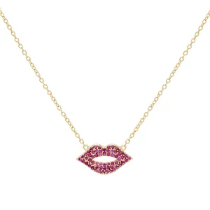 Lips Necklace