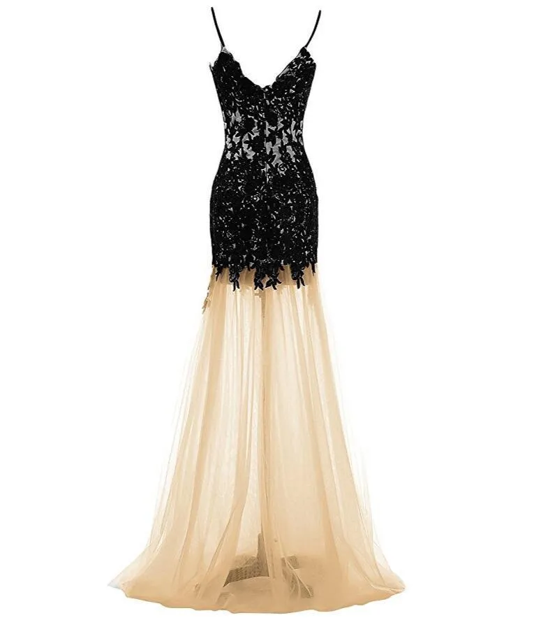 long black red blue formal elegant unique evening dress Prom Dress, Party gown, PD0323