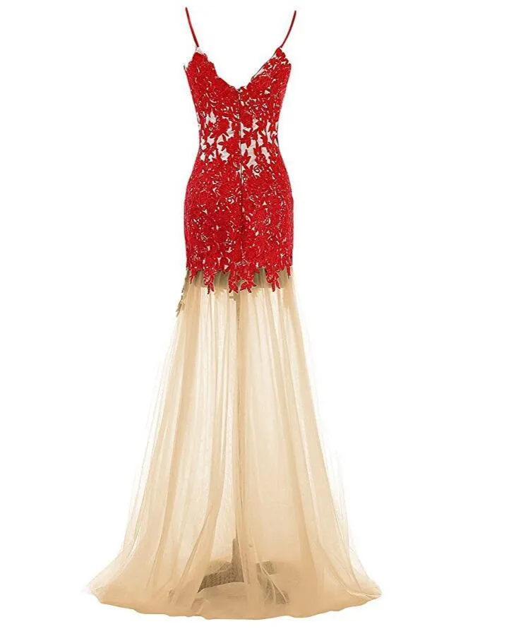 long black red blue formal elegant unique evening dress Prom Dress, Party gown, PD0323