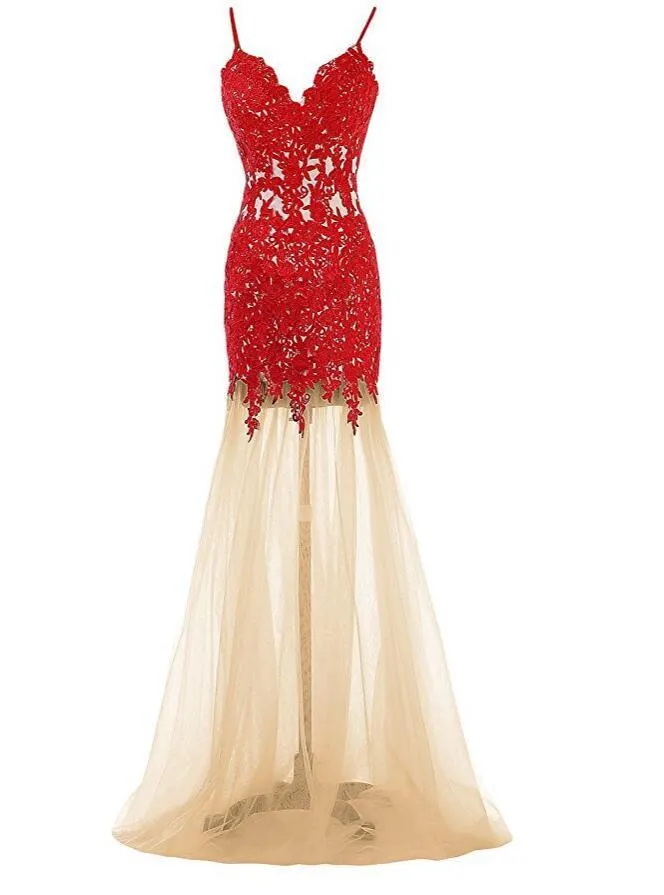 long black red blue formal elegant unique evening dress Prom Dress, Party gown, PD0323