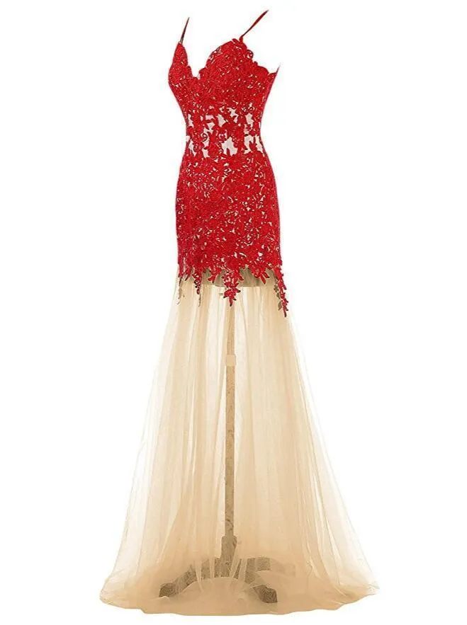 long black red blue formal elegant unique evening dress Prom Dress, Party gown, PD0323