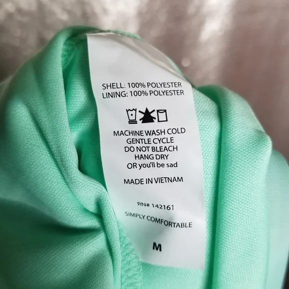 LuLaRoe BNWT M Lucy skirt - aqua chiffon with pink waistband
