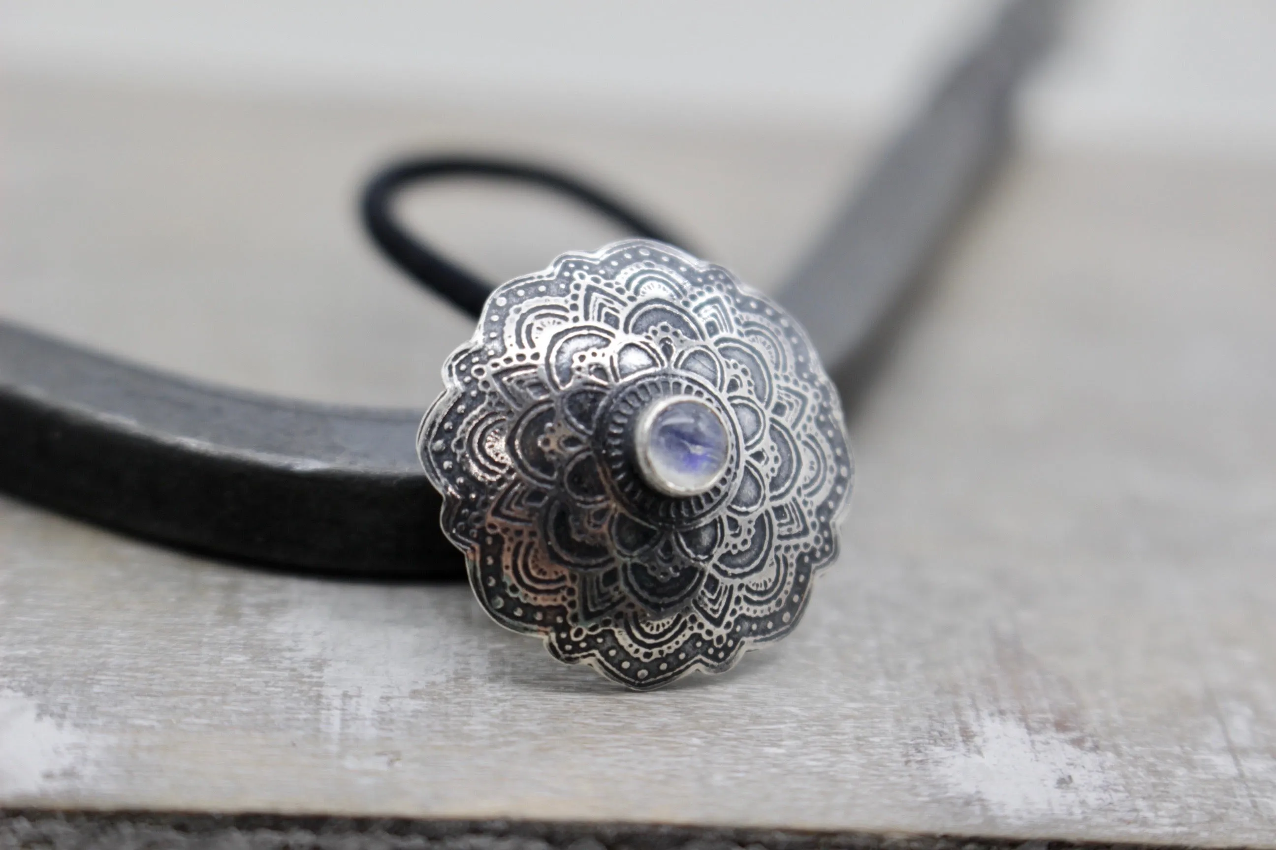 Mandala Ponytail Holder