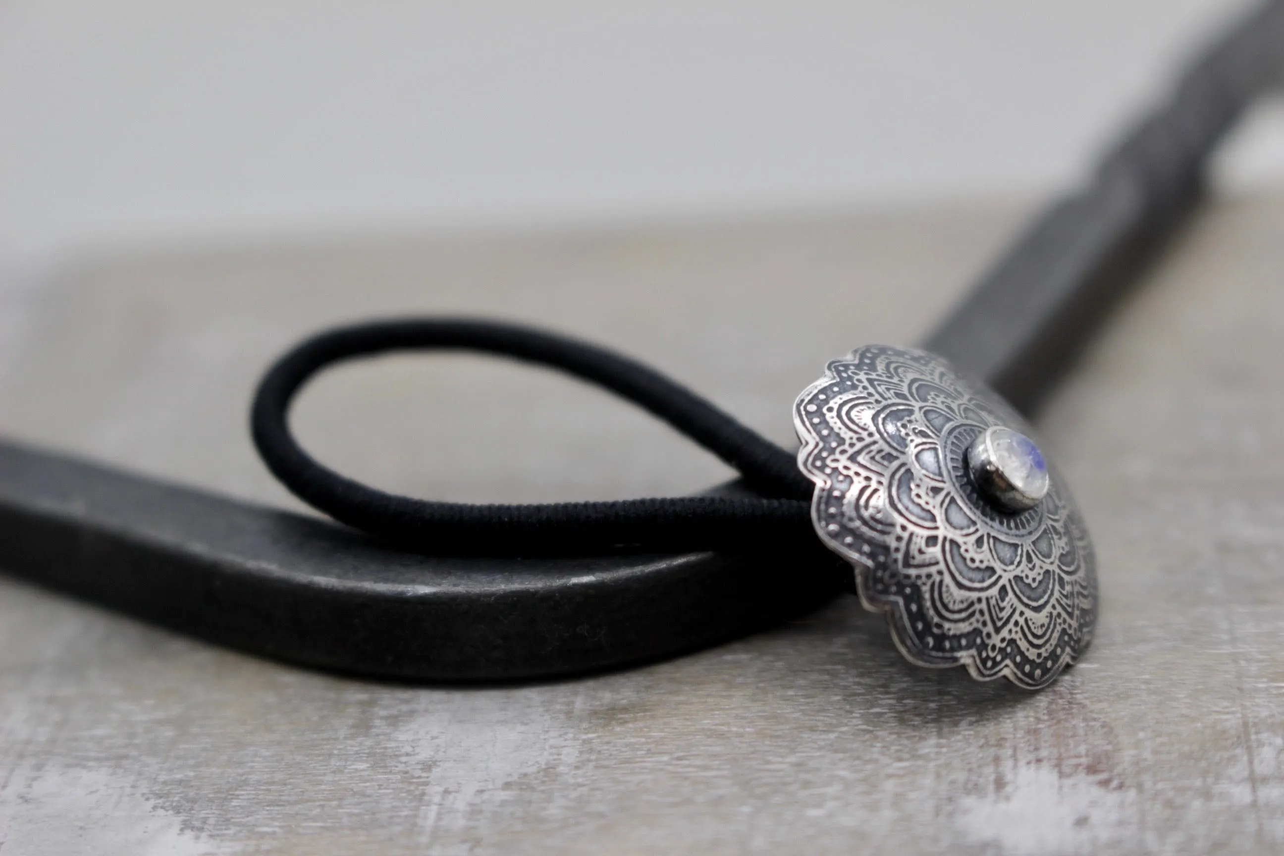Mandala Ponytail Holder