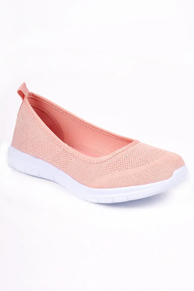 Maria Slip On Pink Canvas