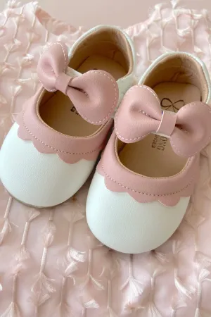Mary Janes - White/Pink