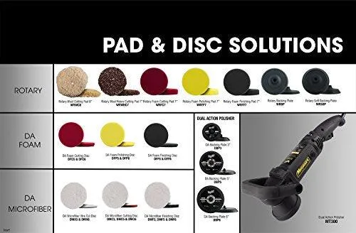 Meguiar's® Soft Buff WRFC7 Rotary Foam Cutting Pad, 7"