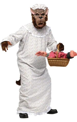 Mens Big Bad Wolf Costume