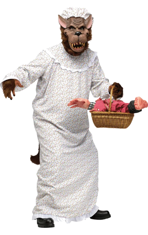 Mens Big Bad Wolf Costume