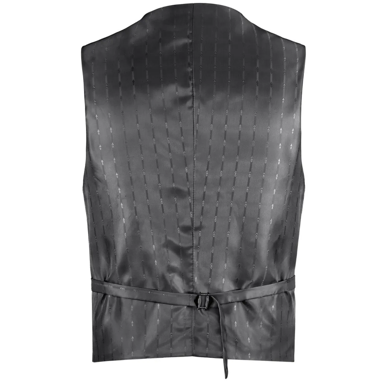Men's Renoir Black Shiny Suit Vest