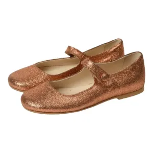 Mimi - Gold Glitter Strap for Girl by Manuela de Juan