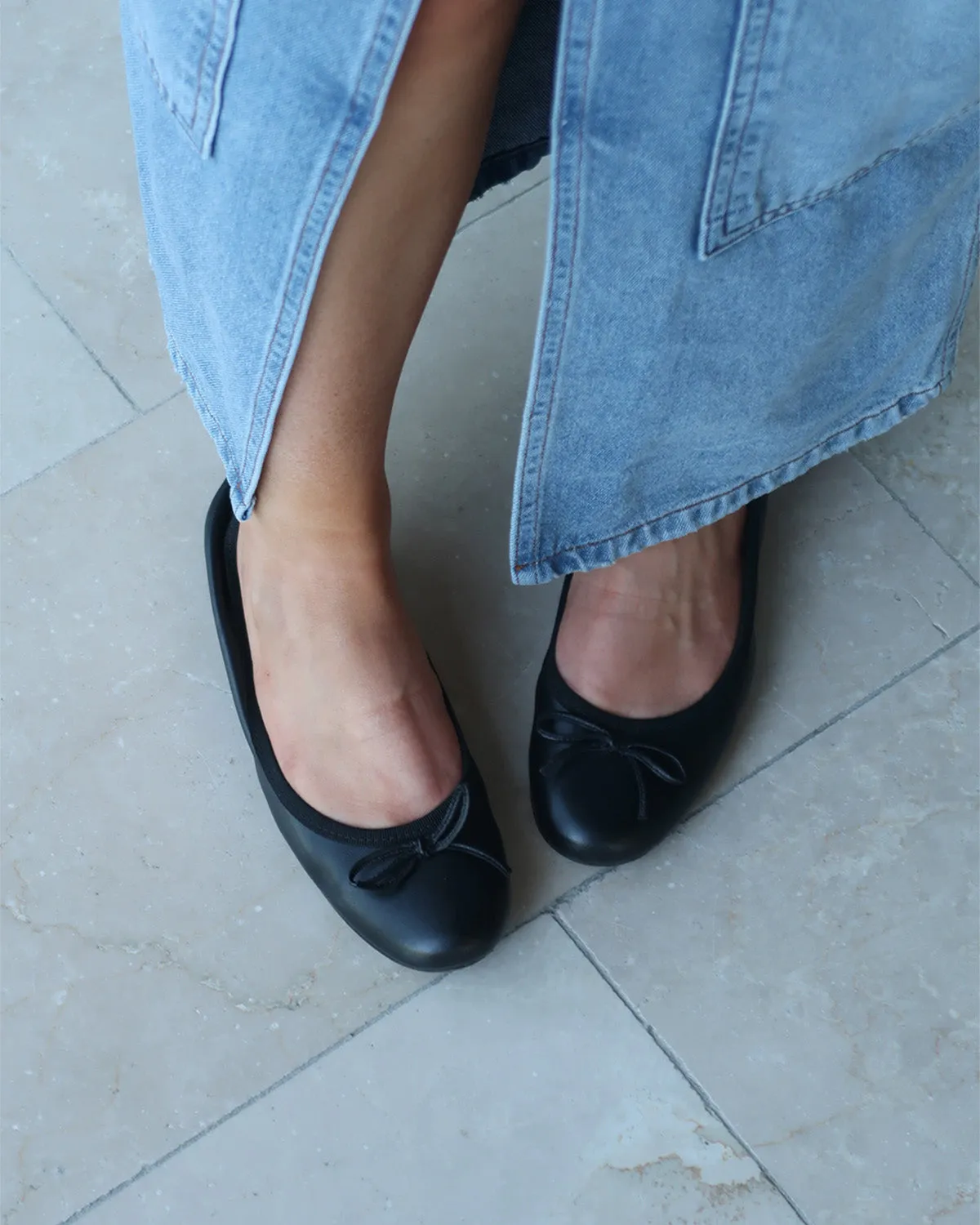 MINNASW BALLERINA - Black