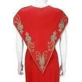 Mr. Blackwell Embellished Red Gown and Matching Caplet | Size M