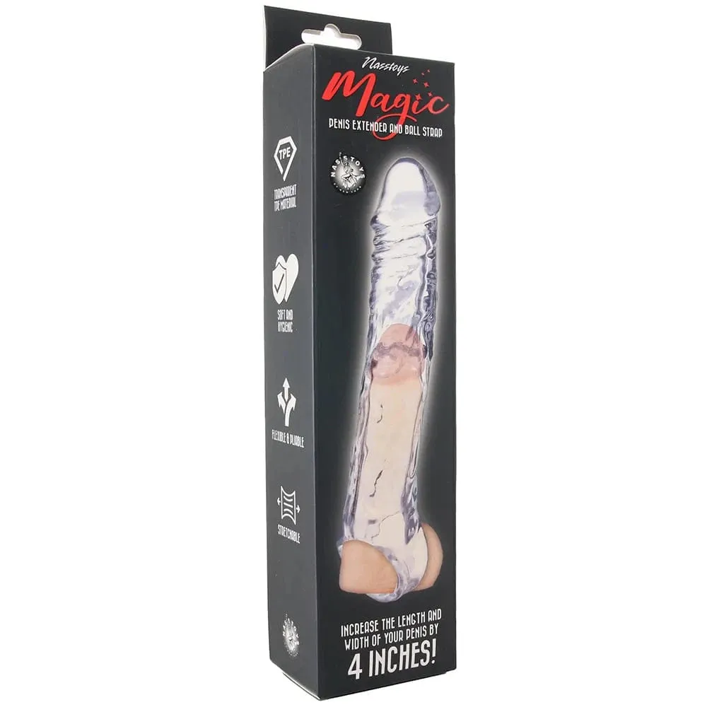 Nasstoys Magic 4 Inch Penis Extender and Ball Strap