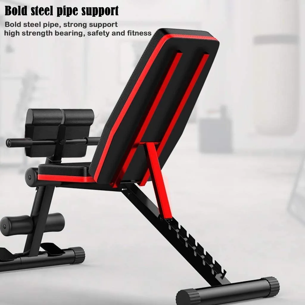 New in box! EW&HU Abdominal Training Dumbbell Bench Dengqin Roman Chair Adjustable Sit Up Incline Abs Bench Flat Fly Weight Press Fitness-Foldable Workout Bench!