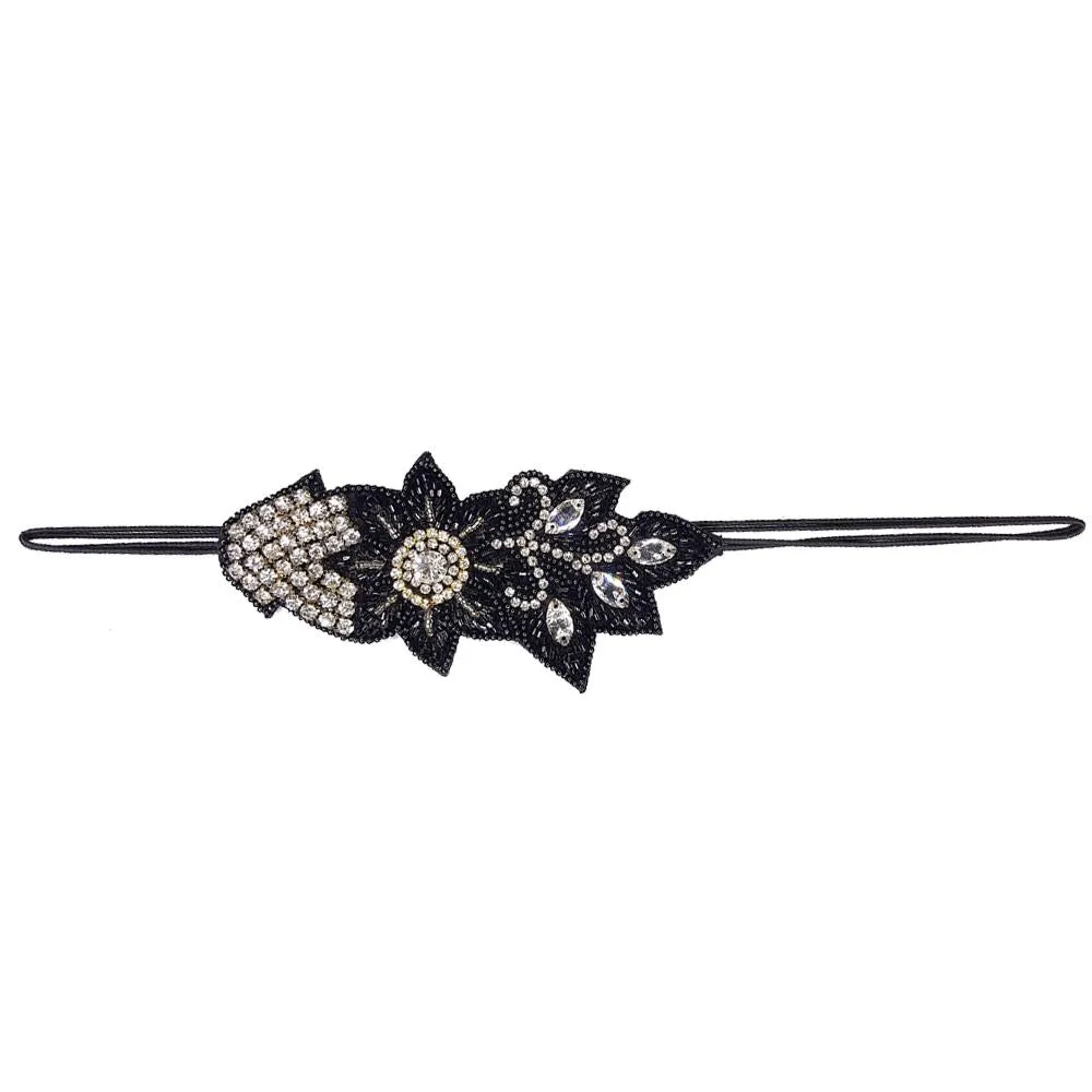 Nicolette - Elastic Accent Stretch Band