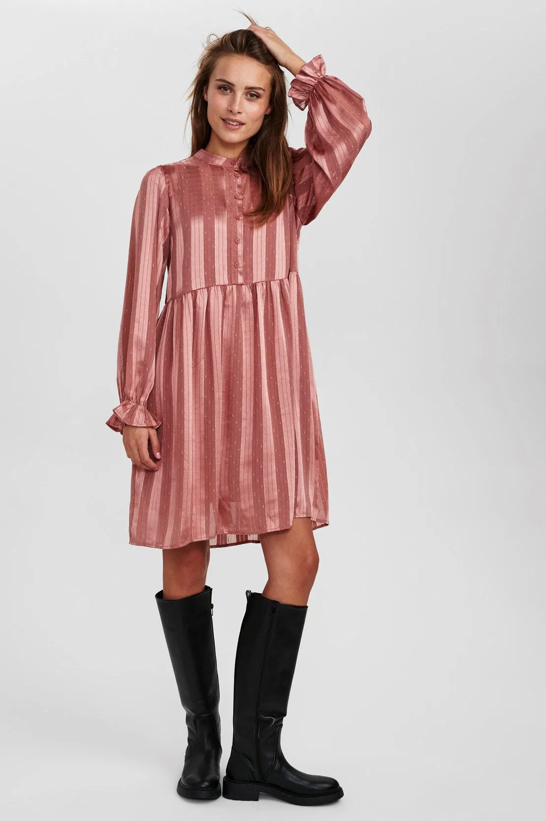 NUDOTSKY DRESS - Apricot Brandy
