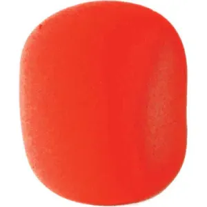 On-Stage ASWS58-R Handheld Microphone Foam Windscreen, Red