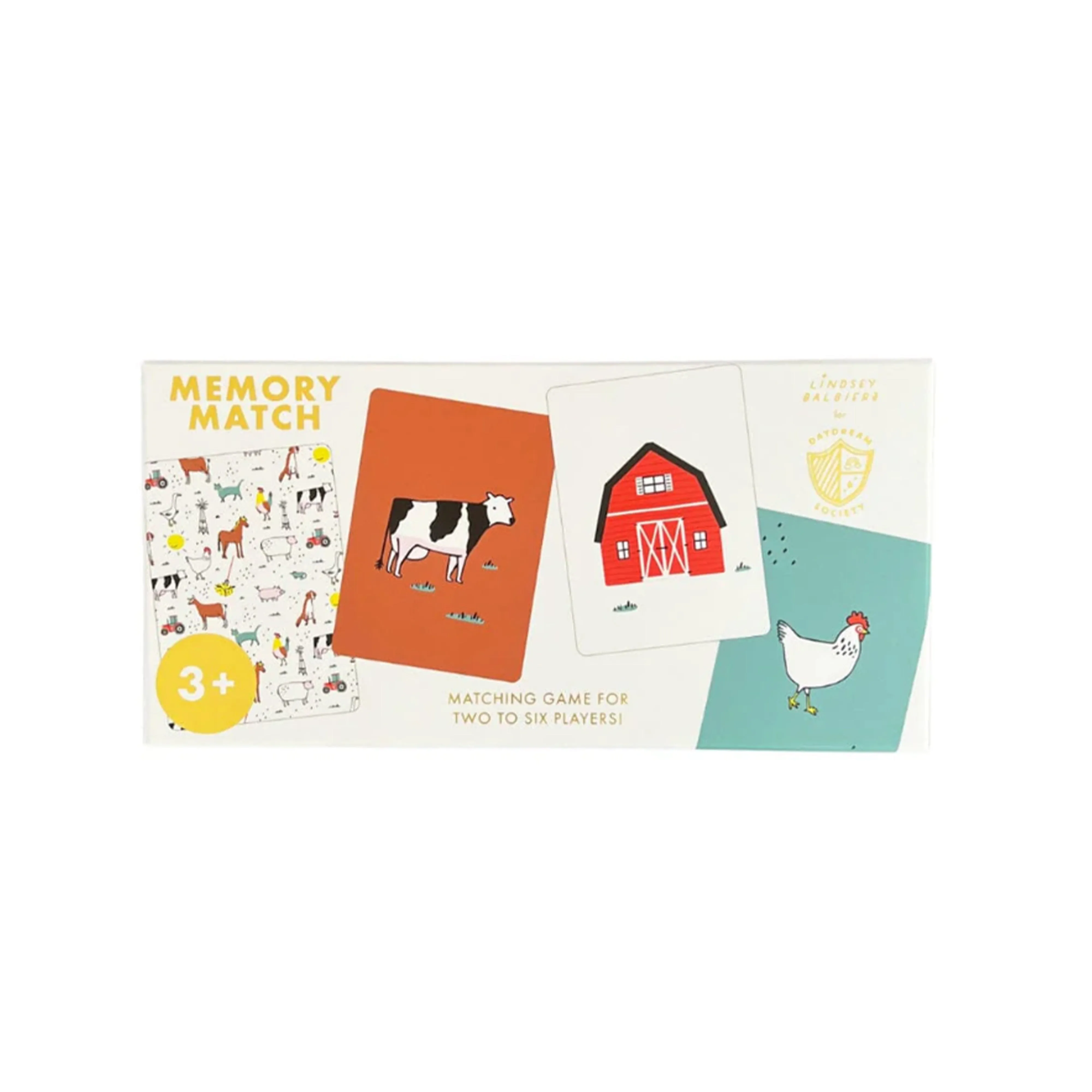 On The Farm Memory Match Game - Jollity & Co