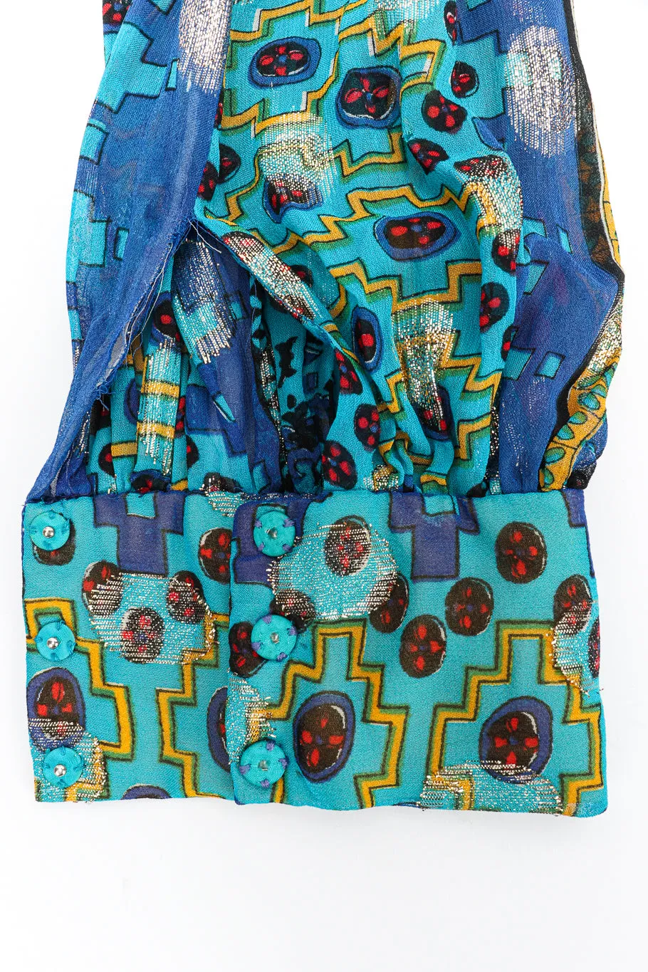 Paisley Print Hostess Dress