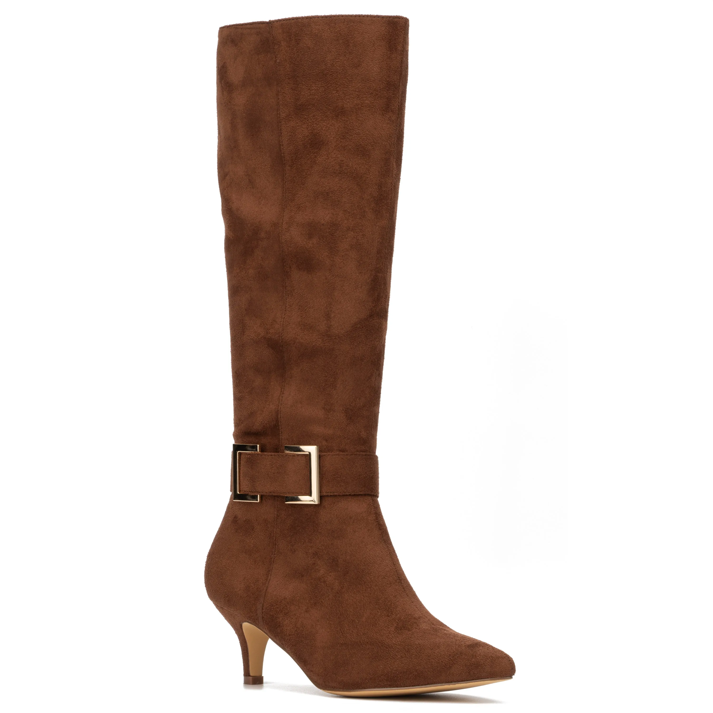 Paula Buckle Accent Boots