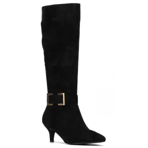 Paula Buckle Accent Boots