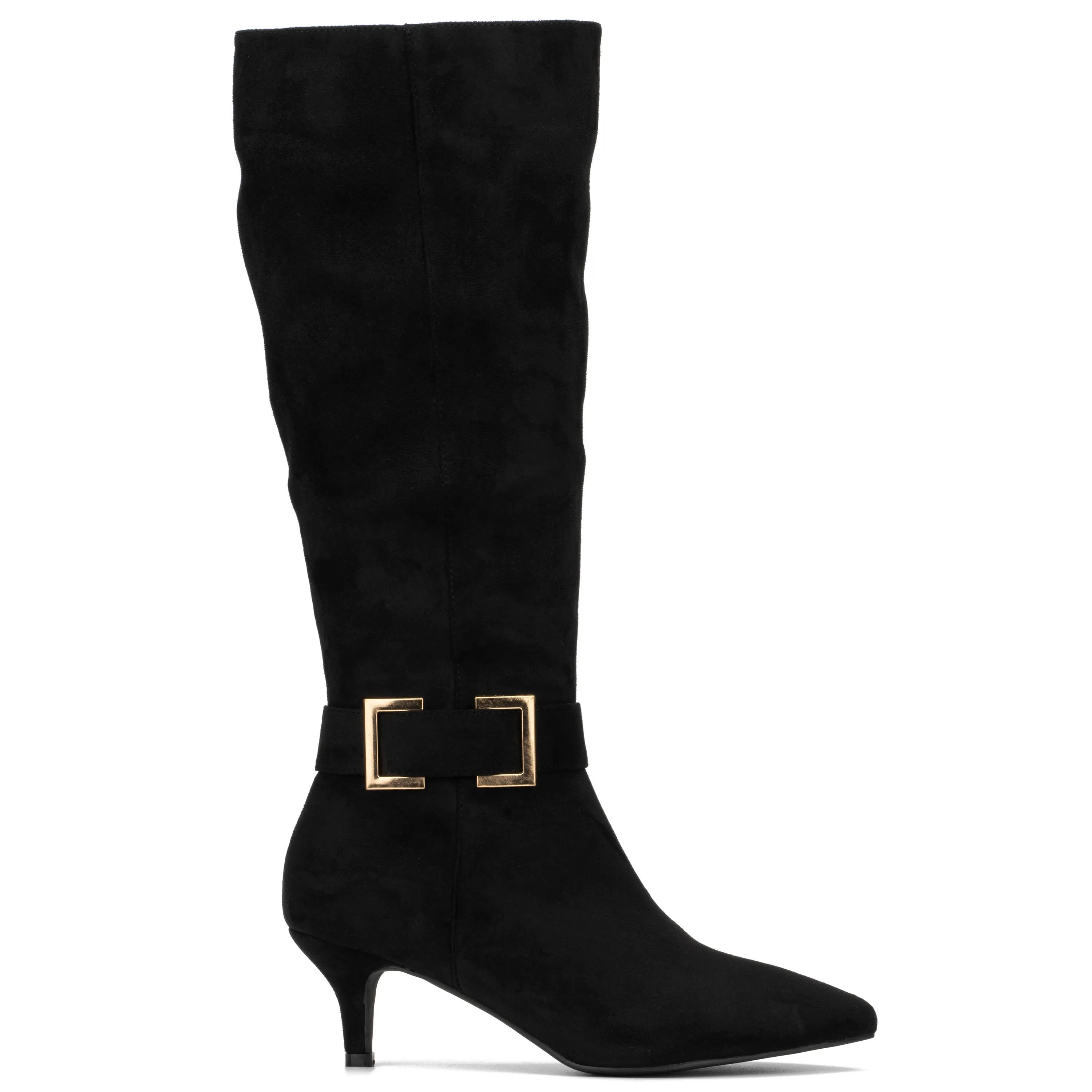 Paula Buckle Accent Boots