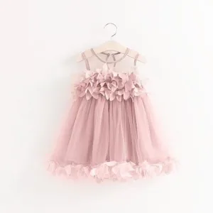 Pink Tutu Flower Dress For Birthdays, Princess Party, Flower Girl, Photo Shoots,FGY0151